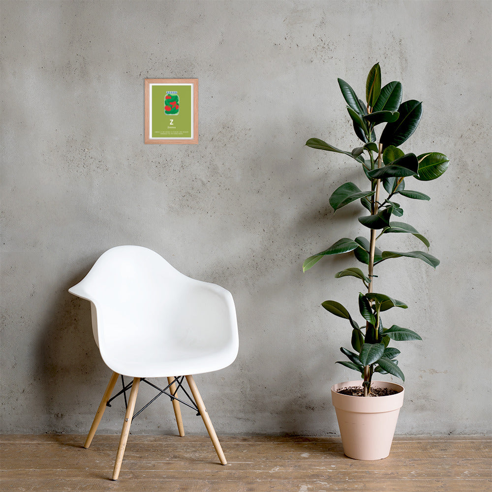 Z - Zimnica - Framed Wall Art