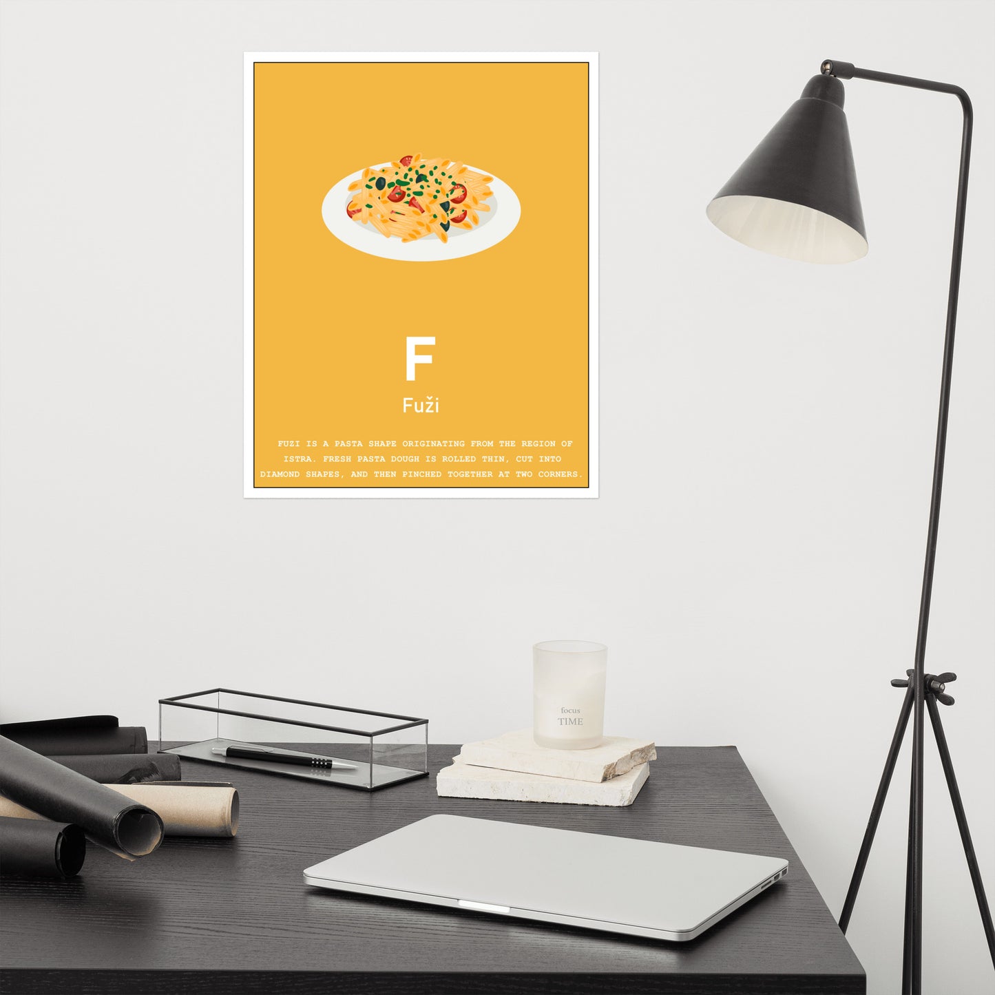 F - Fuži - Matte Poster