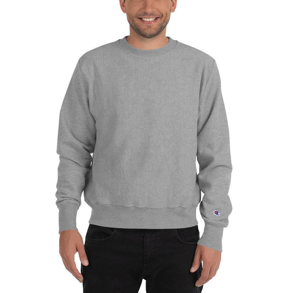 Luka Modrić Tribute Sweatshirt in oxford grey heather, front view