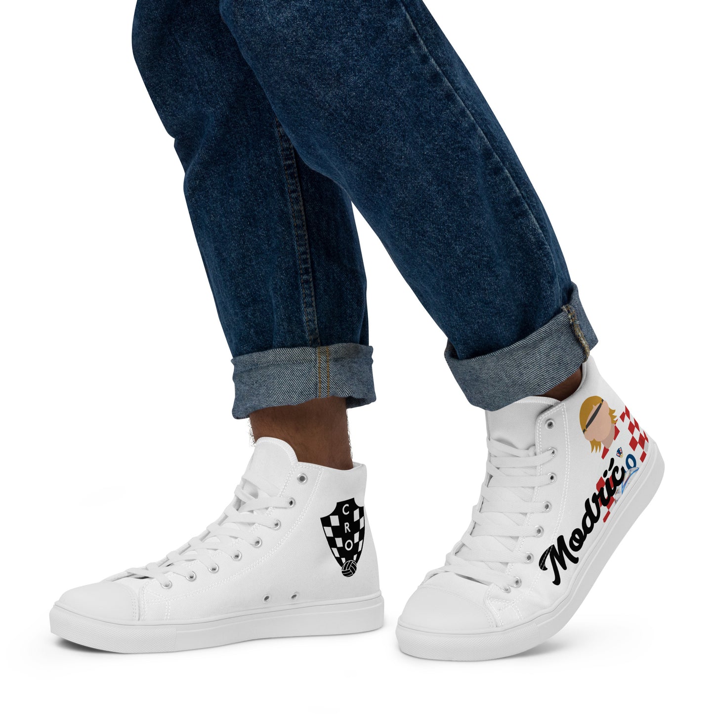 LIMITED MODRIC SNEAKERS Men's High Top Canvas