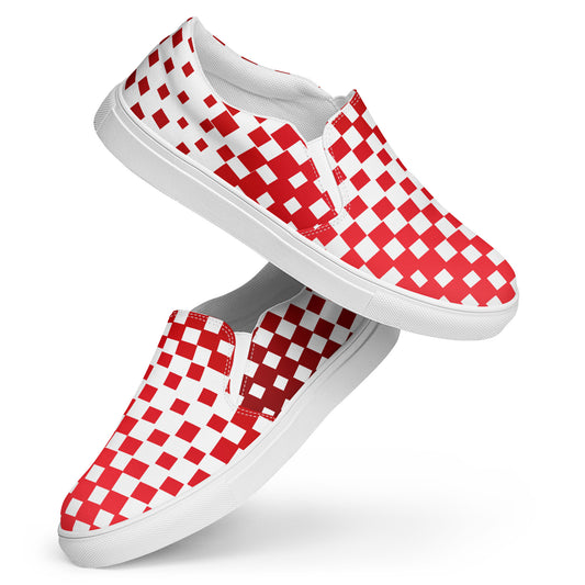 Men’s Croatian Checker Slip-on Shoes