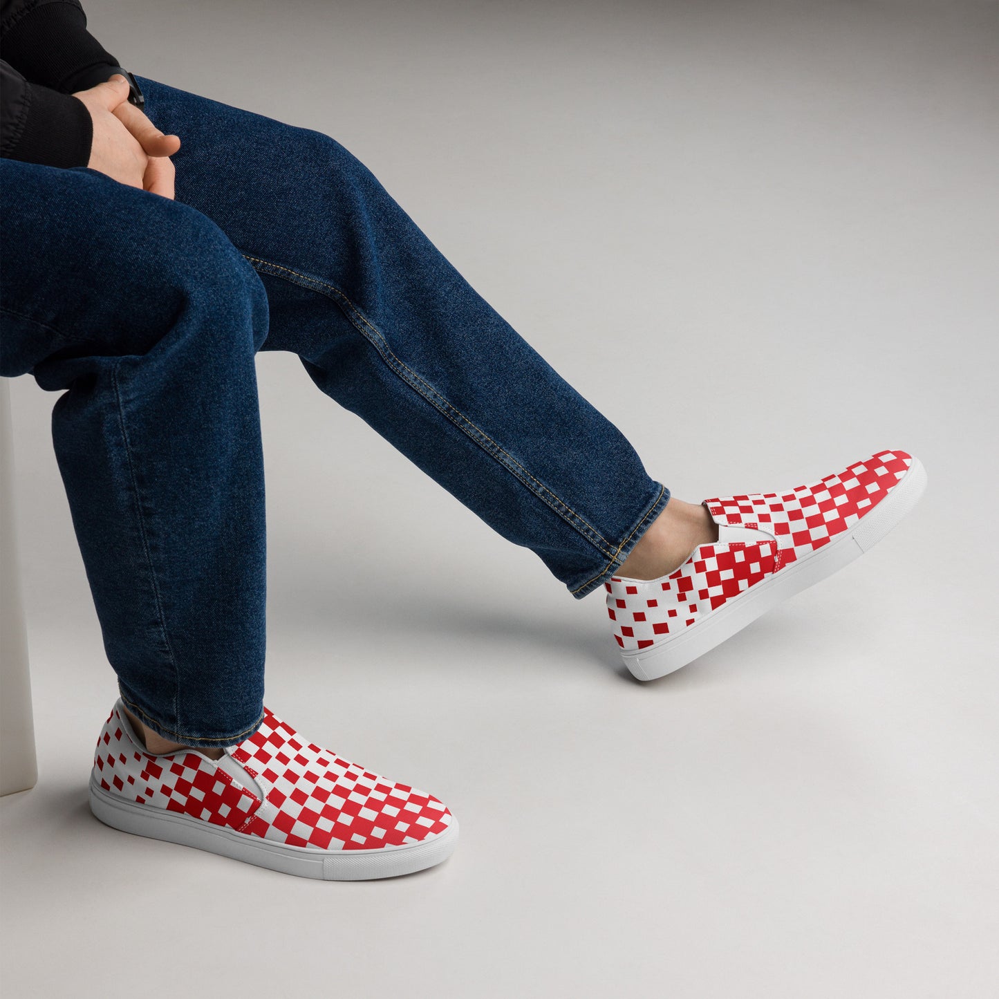 Men’s slip-on canvas shoes TEST TEST ETST TEST TEST