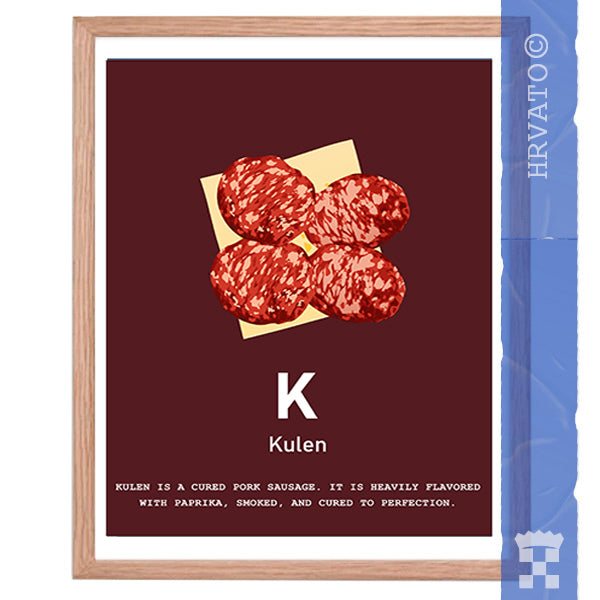 K - Kulen - Framed Wall Art