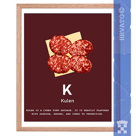 K - Kulen - Framed Wall Art