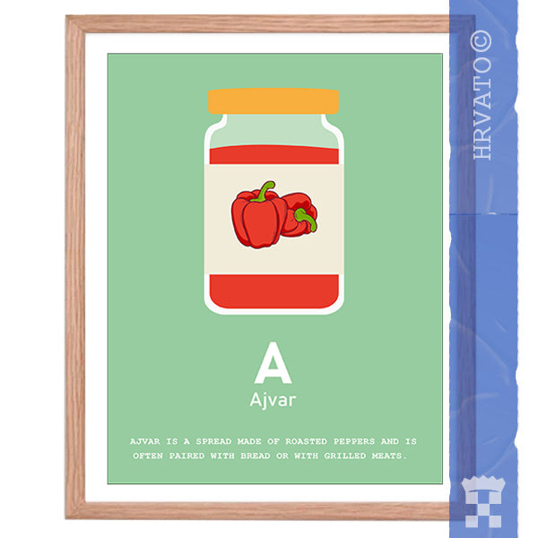 A - Ajvar - Framed Wall Art