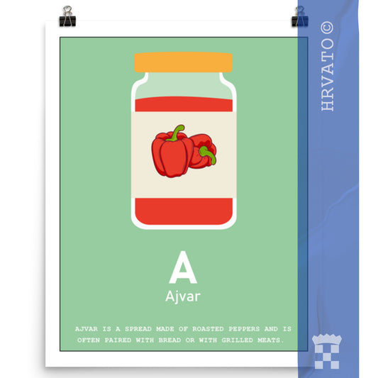 A - Ajvar - Matte Poster