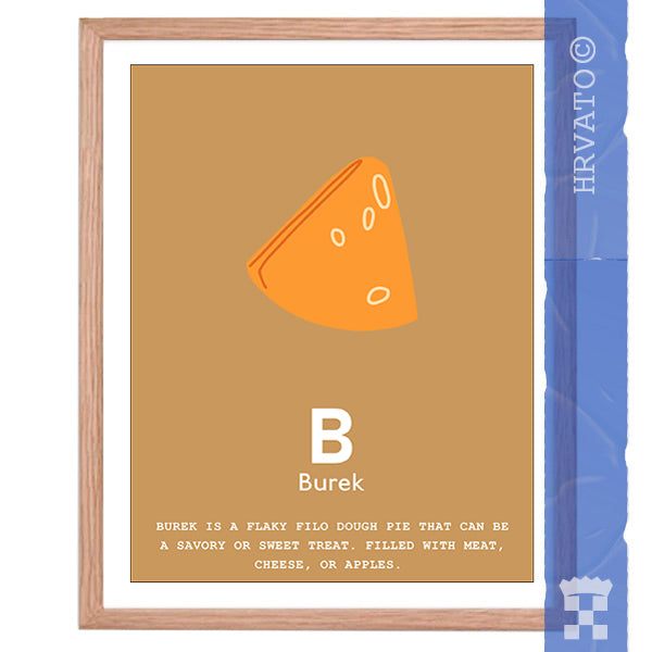 B - Burek - Framed Wall Art