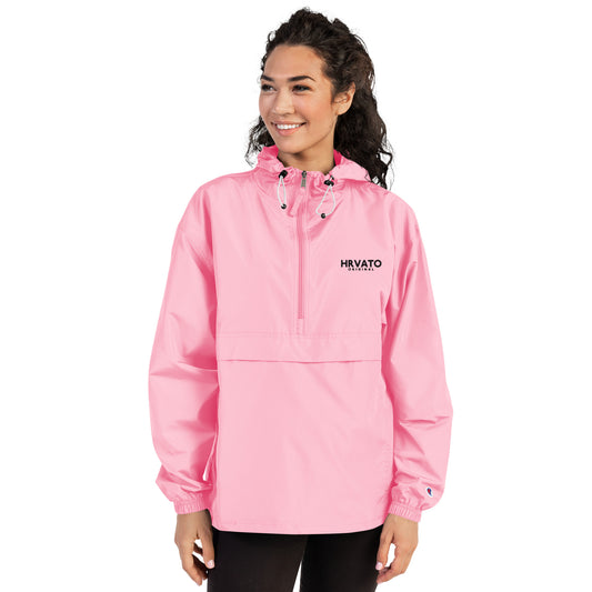 Women Embroidered Champion Packable Jacket