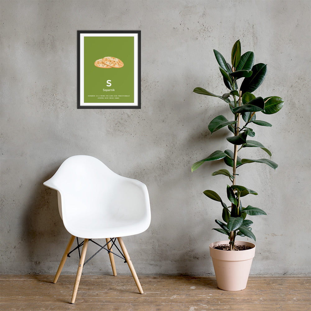 S - Soparnik - Framed Wall Art