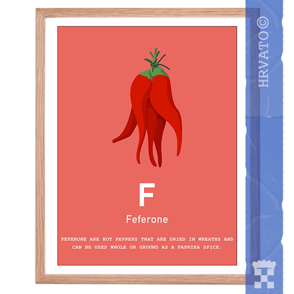 F - Feferone - Framed Wall Art