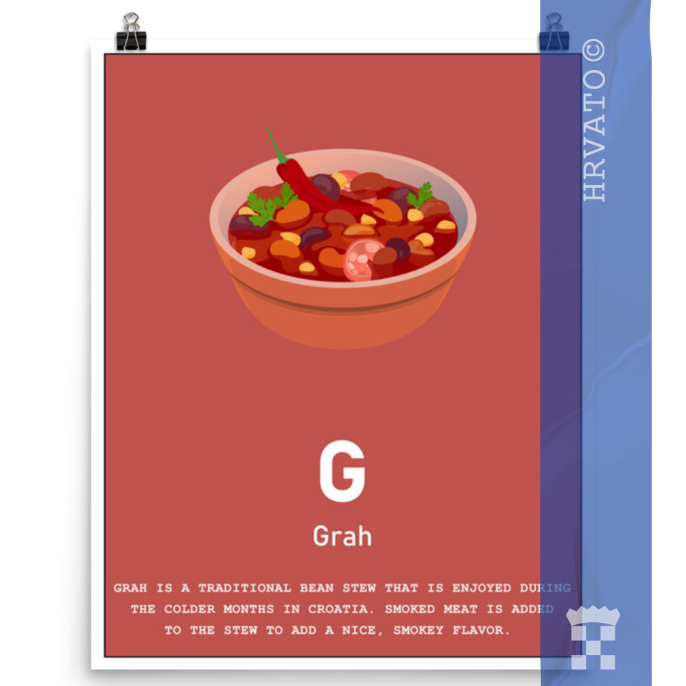 G - Grah - Matte Poster