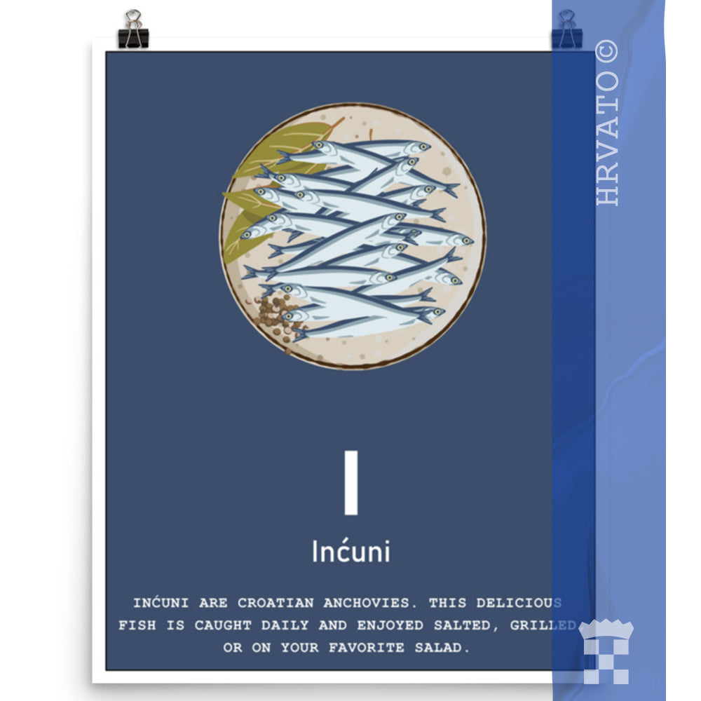 I - Inćuni - Matte Poster