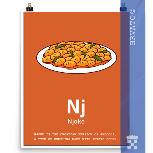 Nj - Njoke - Matte Poster