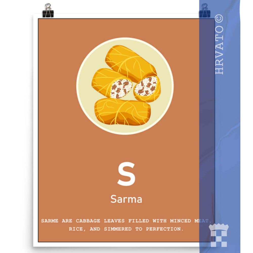 S - Sarma - Matte Poster