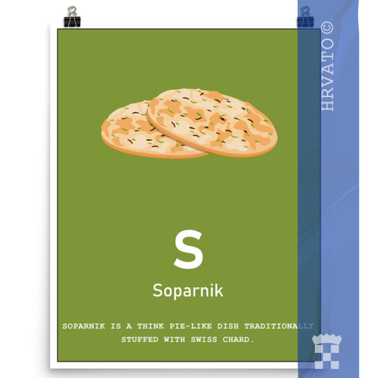 S - Soparnik - Matte Poster