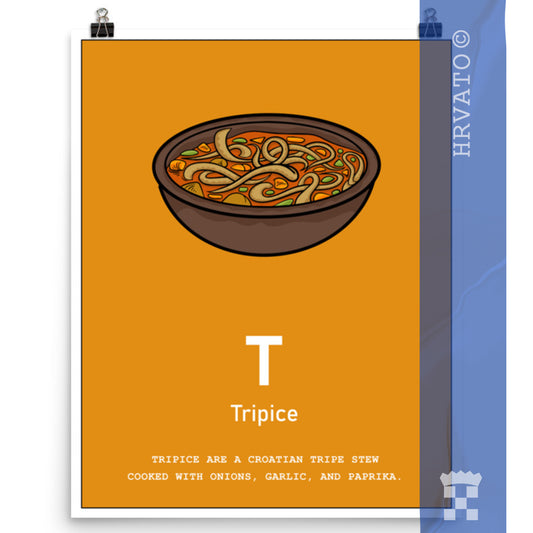 T - Tripice - Matte Poster