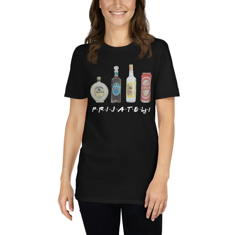 Short-Sleeve Unisex T-Shirt PRIJATELJI BOCE