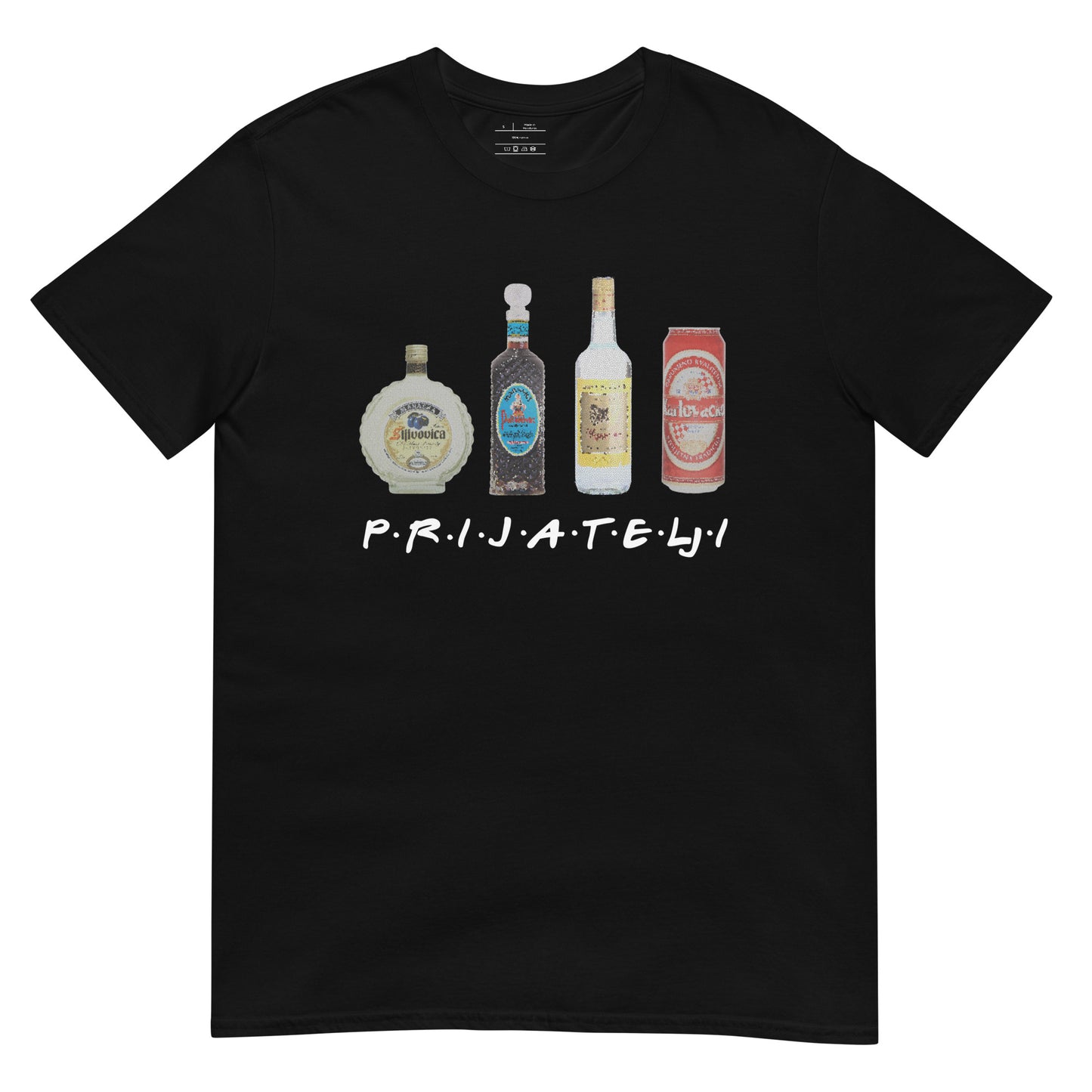 Short-Sleeve Unisex T-Shirt PRIJATELJI BOCE