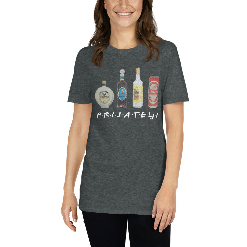 Short-Sleeve Unisex T-Shirt PRIJATELJI BOCE