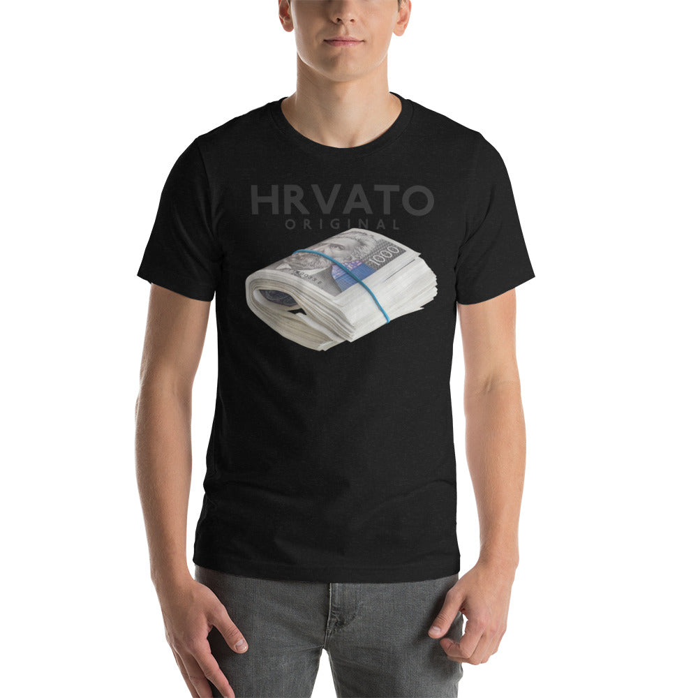 Croatian Inspired "1,000 KUNA" Print Men's T-Shirt