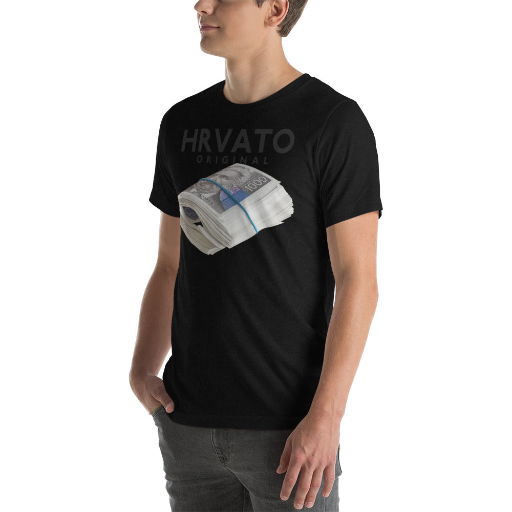 Croatian Inspired "1,000 KUNA" Print Men's T-Shirt