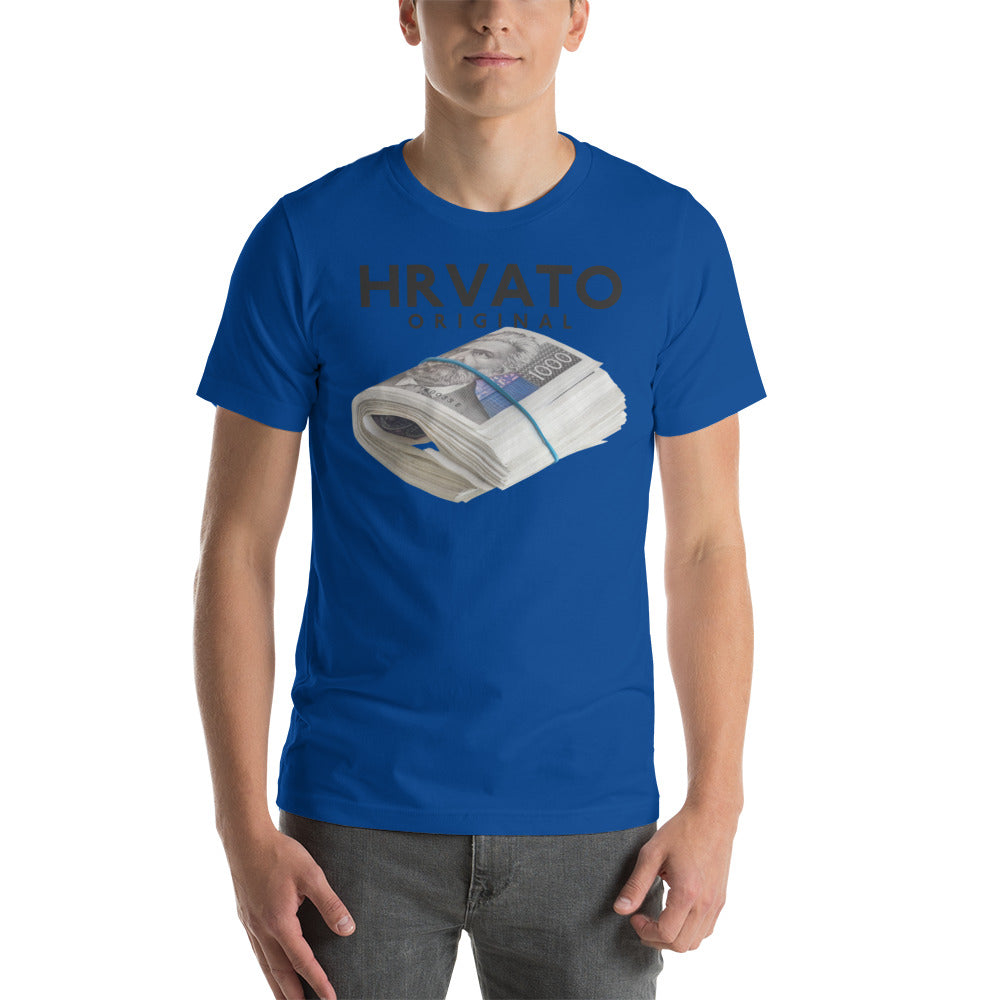 Croatian Inspired "1,000 KUNA" Print Men's T-Shirt