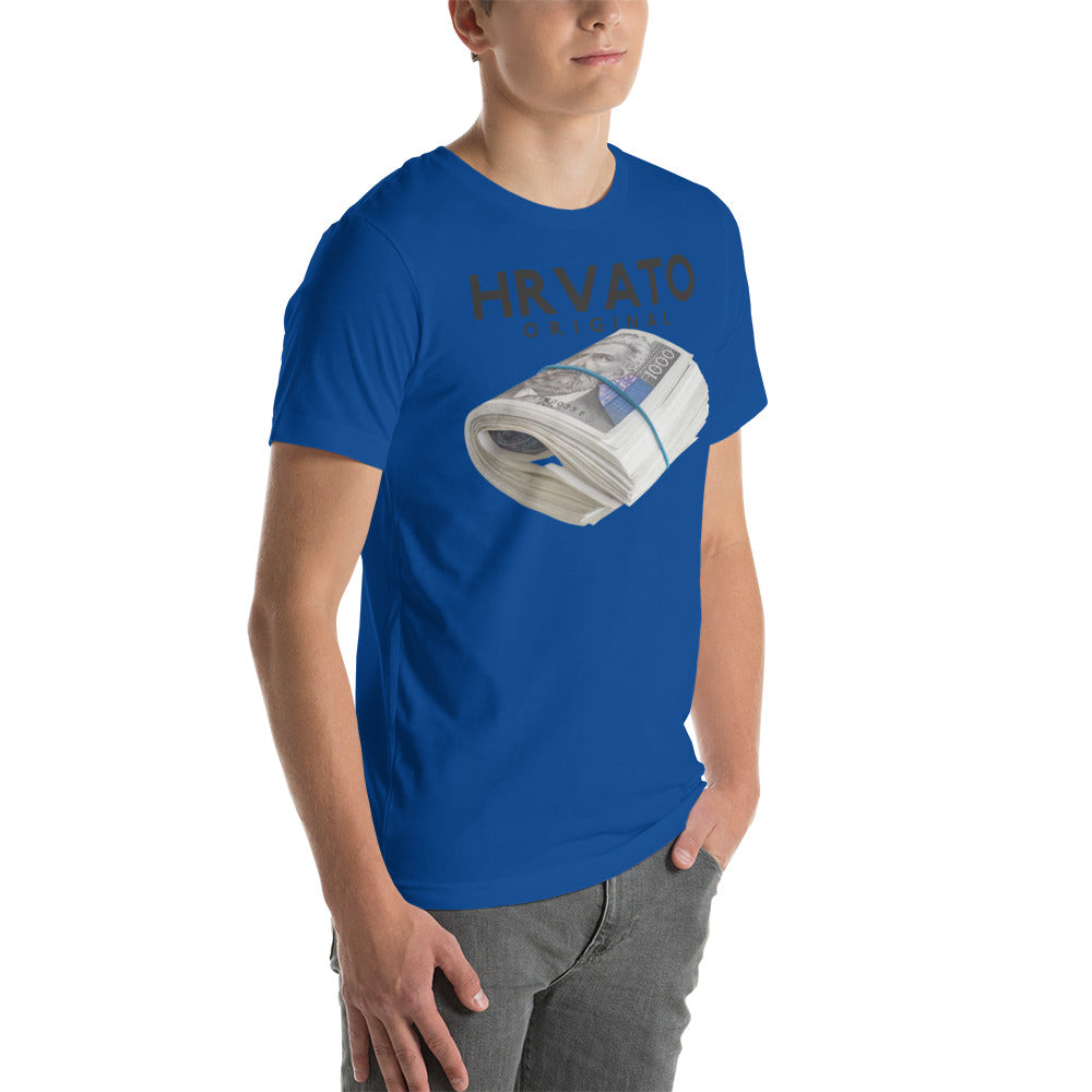 Croatian Inspired "1,000 KUNA" Print Men's T-Shirt