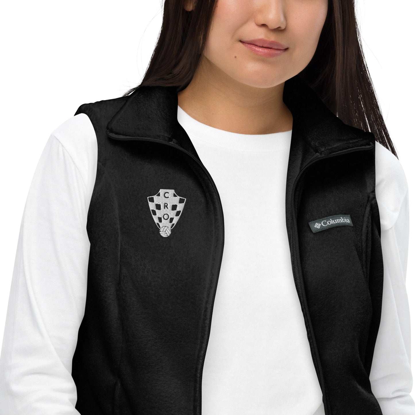 Women’s Columbia fleece vest