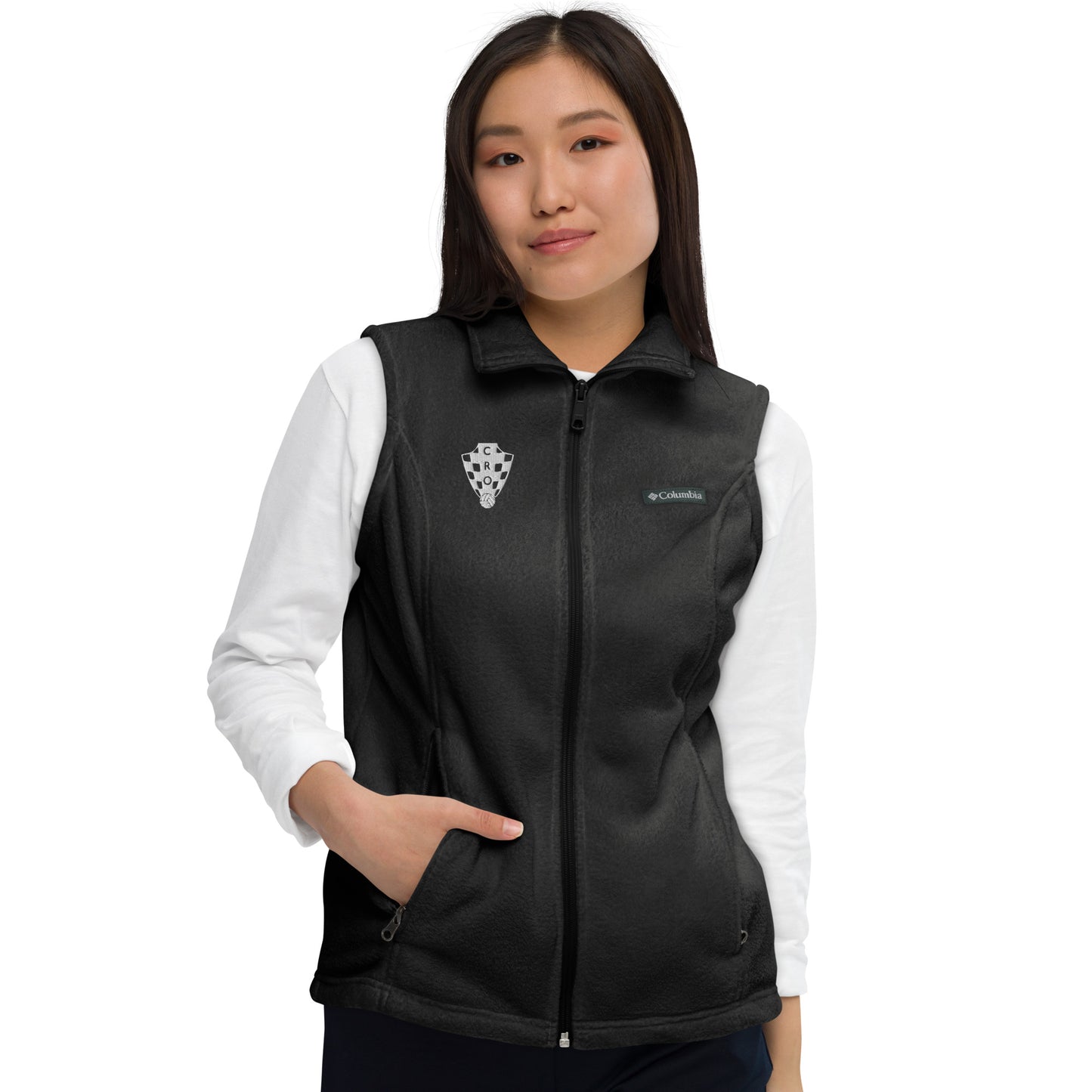 Women’s Columbia fleece vest