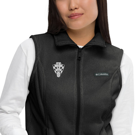 Women’s Columbia fleece vest